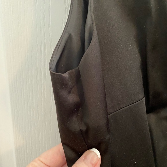 Mexx Black Satin High Collar Dress. Super Versatile! Worn once! Like New! - Picture 5 of 11